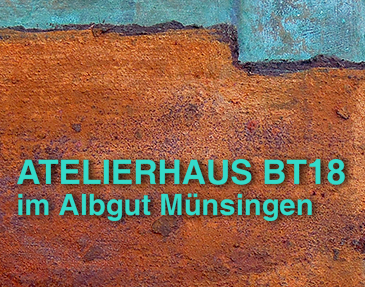 Ankündigung der Ausstellung im Albgut Münsingen am 24. März