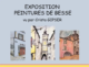 Ausstelung Besse-sur-Issole: Exposition Peintures de Besse vu par Crista Gipser